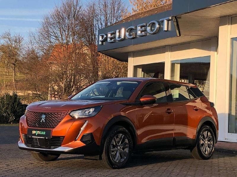 Lackierung orange fusion/typ a Gebraucht 2021 Peugeot e-2008 Active SUV | 15.960 € (Guter Preis) - Bild 1/4