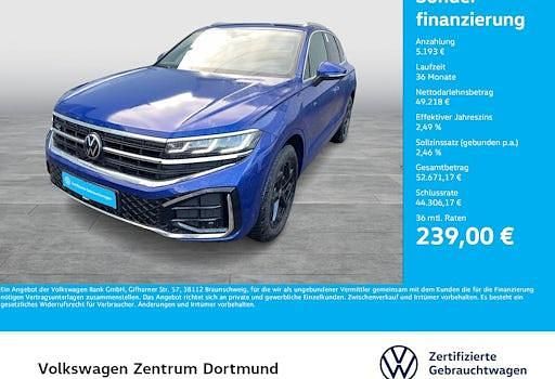 Gebraucht VW Touareg R-line 231 PS (169 kW) 2024 Lapiz blue metallic SUV