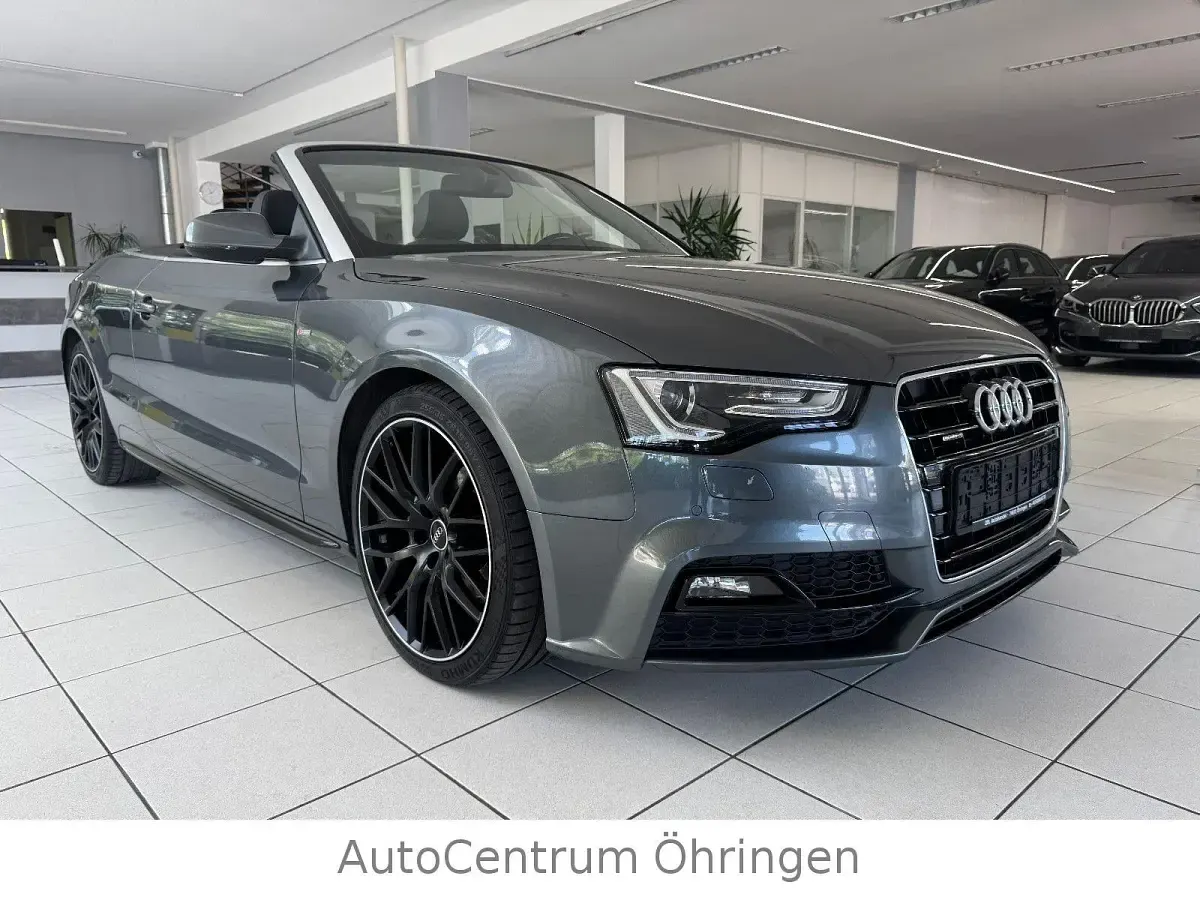 Gebraucht Audi A5 Cabriolet S-Line 190 PS (139 kW) 2016 Grau Cabrio