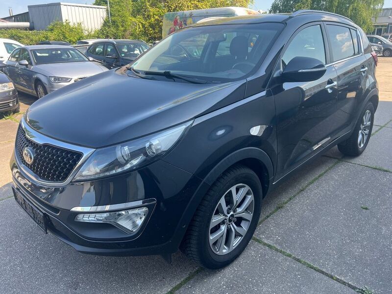 Schwarz Gebraucht 2015 Kia Sportage DREAM-TEAM Edition SUV | 10.500 € (Superpreis) - Bild 1/4