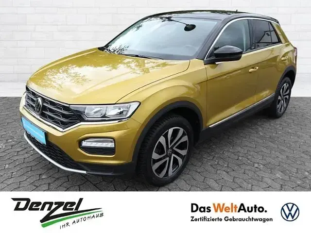Gebraucht VW T-Roc Active 110 PS (80 kW) 2021 Gelb SUV