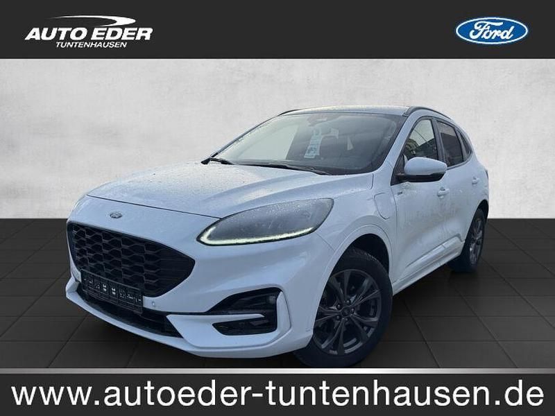 Gebraucht Ford Kuga ST-Line X 224 PS (164 kW) 2022 Frostweiß (metallic) SUV