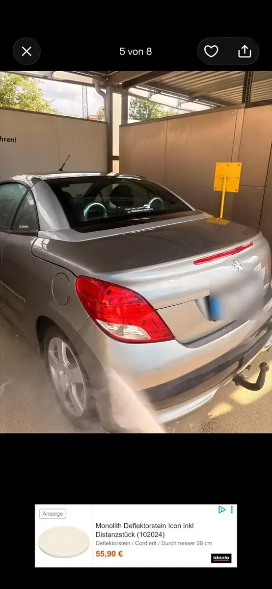 Gebraucht Peugeot 207 CC 2012 Cabrio