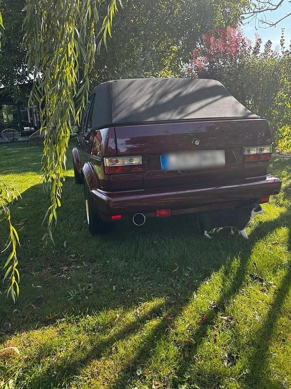 Gebraucht VW Golf Cabriolet 98 PS (72 kW) 1991 Rot Cabrio