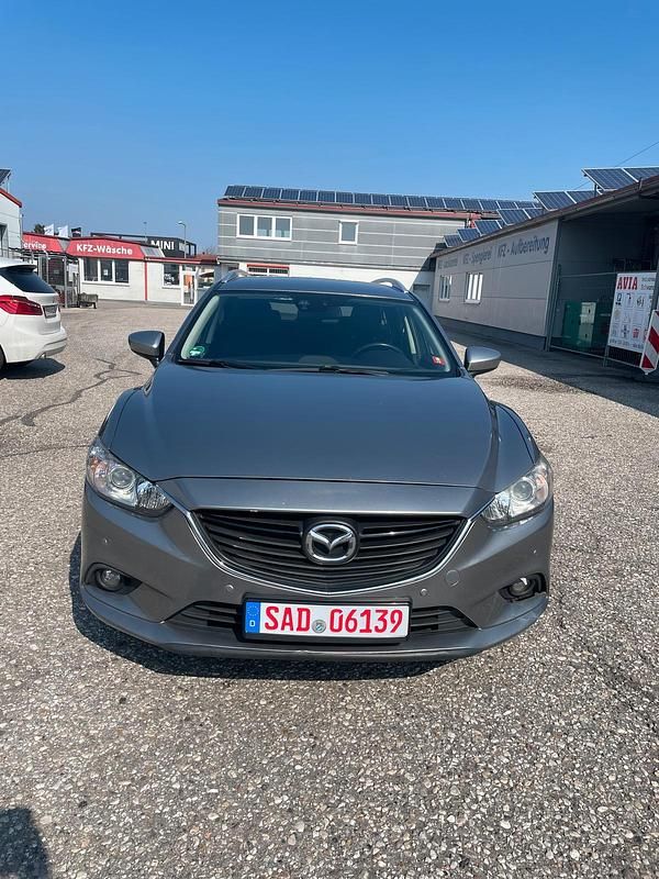 Gebraucht Mazda 6 Prime-Line 150 PS (110 kW) 2014 Grau Kombi
