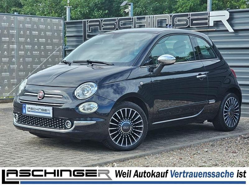 Schwarz Gebraucht 2017 Fiat 500 Lounge Limousine | 8.380 € (Fairer Preis) - Bild 1/4