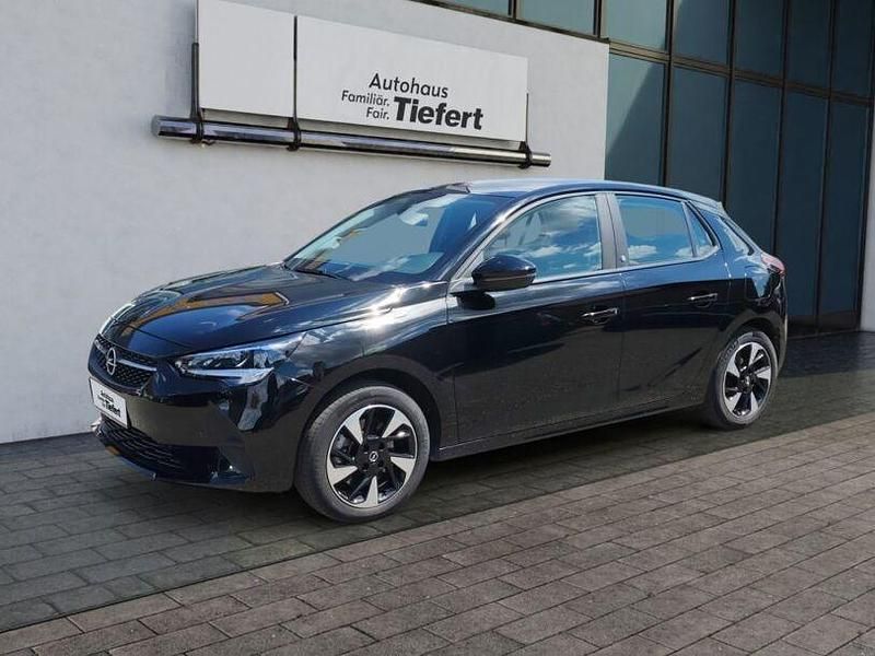 Schwarz Gebraucht 2022 Opel Corsa-e Edition Kleinwagen | 17.400 € (Etwas zu teuer) - Bild 1/4