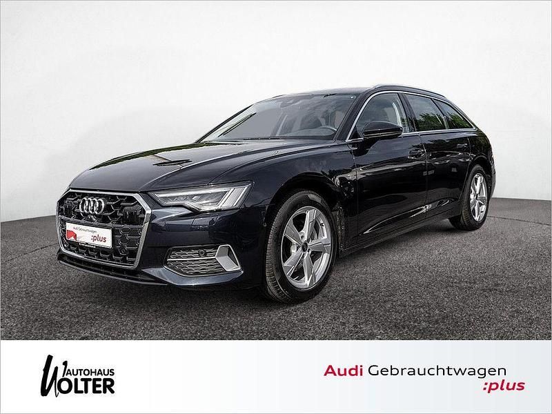 Firmamentblau metallic Gebraucht 2024 Audi A6 Advanced Plus Kombi | 46.890 € (Fairer Preis) - Bild 1/4