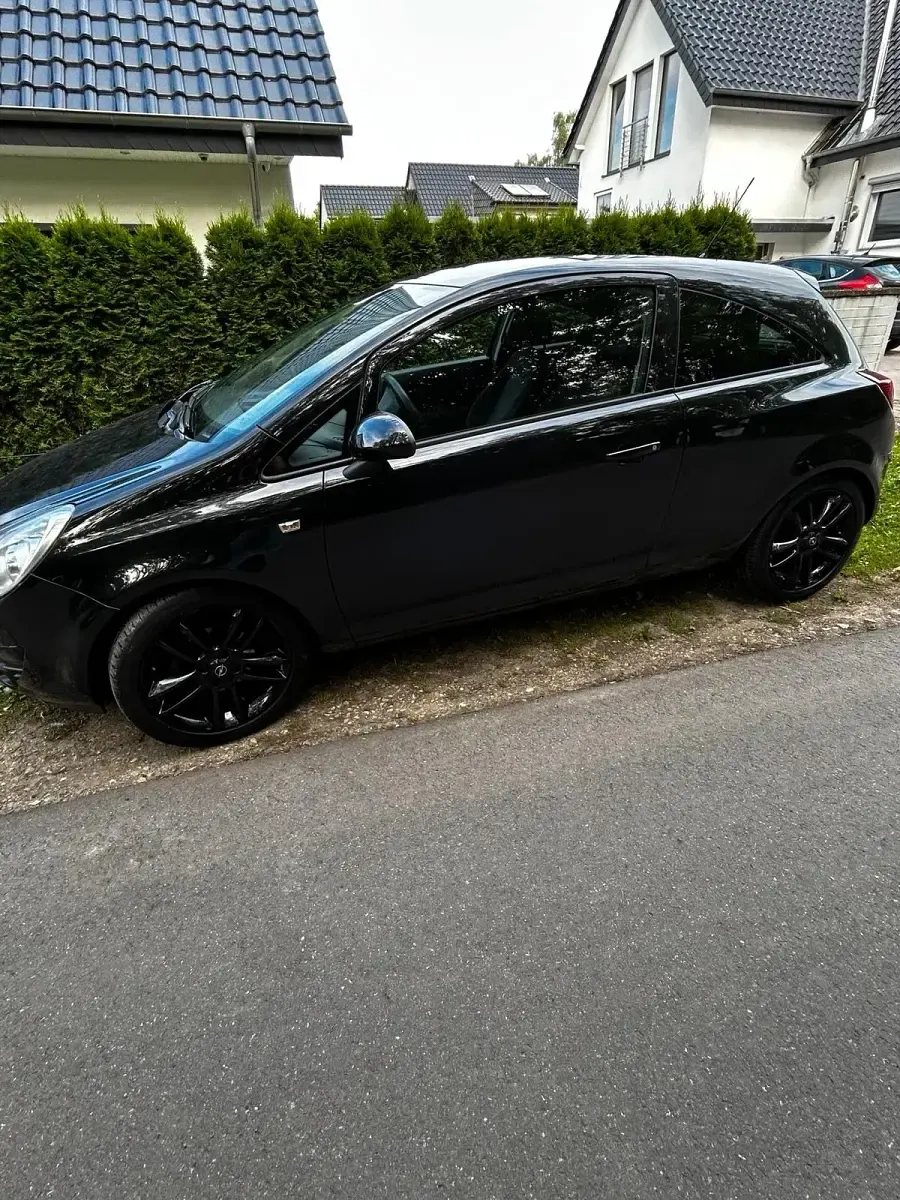 Gebraucht Opel Corsa OPC 87 PS (63 kW) 2010 Schwarz Kleinwagen