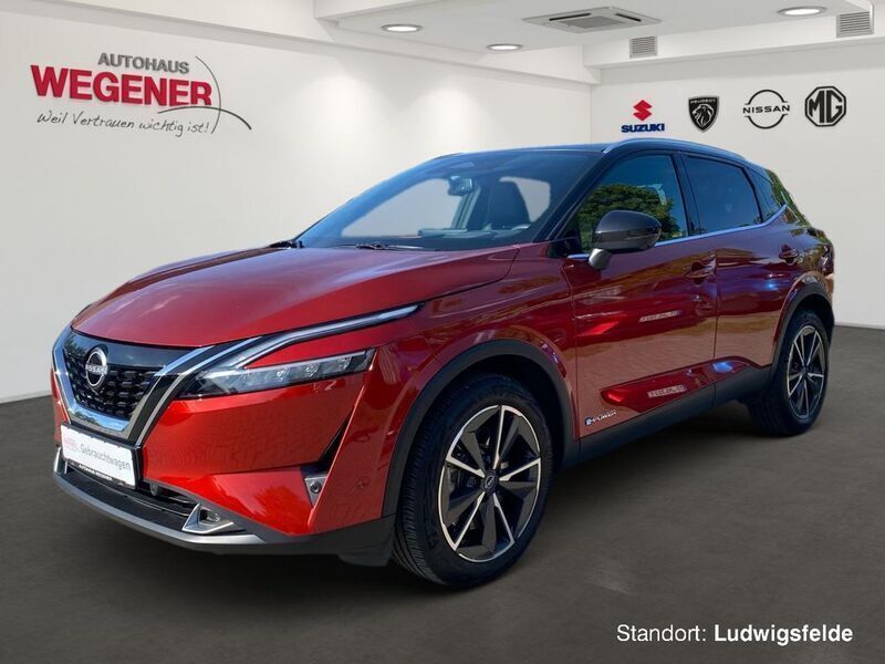 Reddish orange cpm/black m ro Gebraucht 2024 Nissan Qashqai Tekna+ SUV | 35.280 € (Fairer Preis) - Bild 1/4