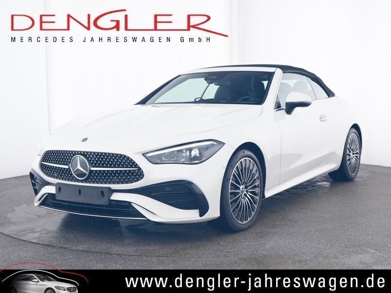 Weiß Gebraucht 2024 Mercedes CLE220 Advanced Plus Cabrio | 57.890 € - Bild 1/4