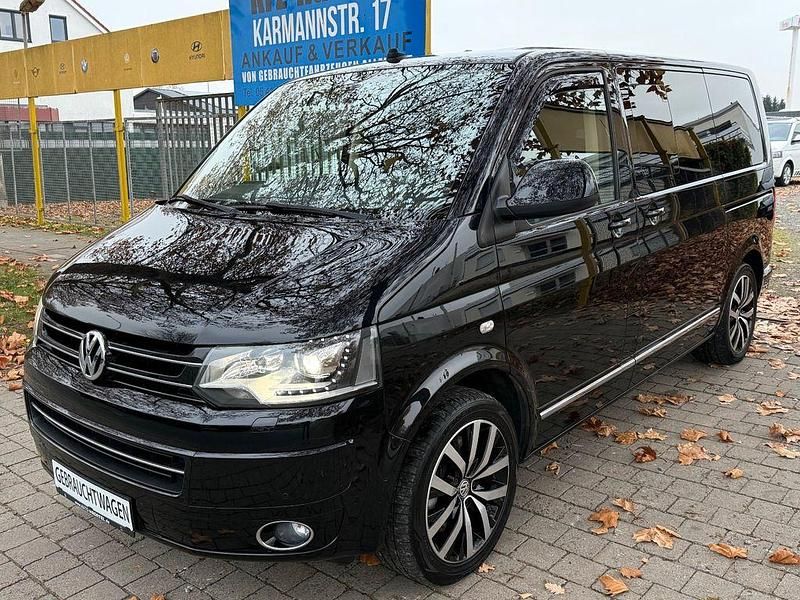 Schwarz Gebraucht 2015 VW Multivan Highline Van | 22.849 € - Bild 1/4