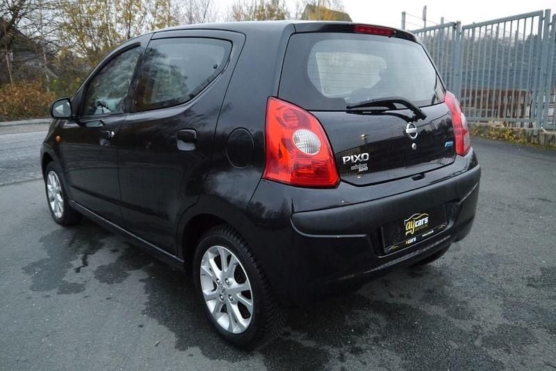 Gebraucht Nissan Pixo 68 PS (50 kW) 2012 Schwarz Kleinwagen