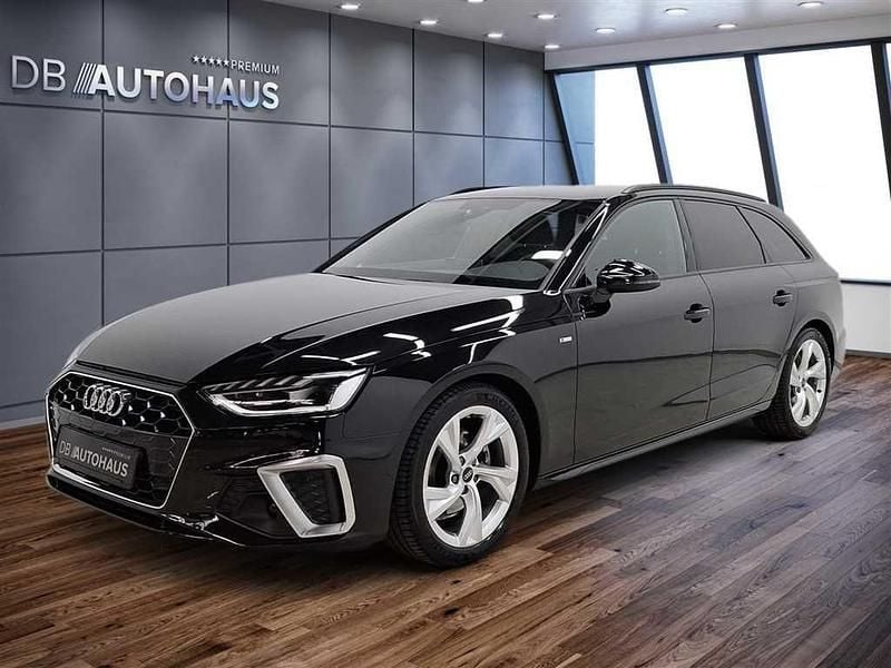 Schwarz Gebraucht 2024 Audi A4 S-Line Kombi | 30.870 € (Superpreis) - Bild 1/4