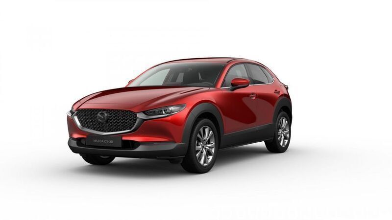 Soul red crystal m Neu 2025 Mazda CX-30 Exclusive-Line SUV | 30.990 € - Bild 1/3
