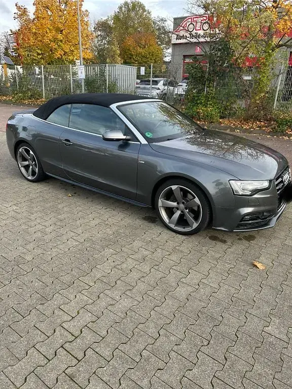 Usata Audi A5 Cabriolet Sport 230 CV (169 kW) 2015 Grigio Cabrio
