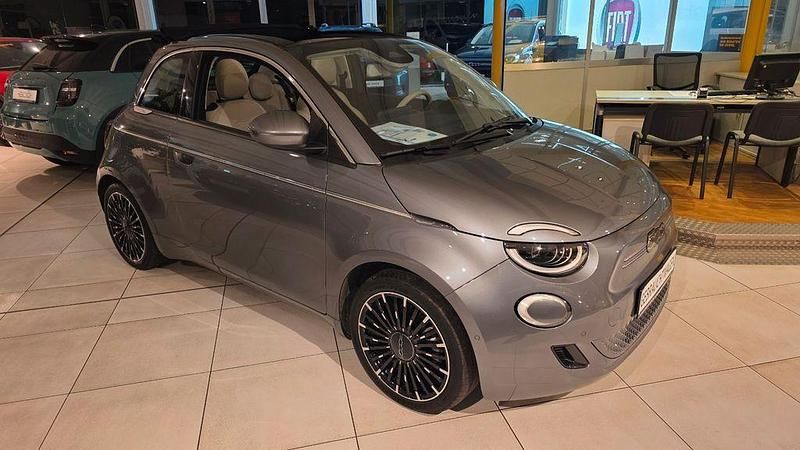 Gebraucht Fiat 500e La Prima 86 kW (118 PS) 2021 Grau Cabrio