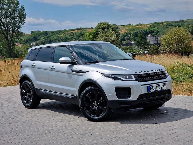 Silber Gebraucht 2017 Land Rover Range Rover evoque SUV | 16.999 € (Etwas zu teuer) - Bild 1/4