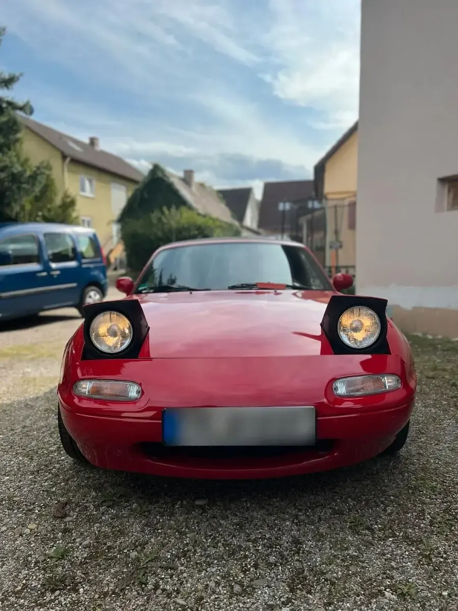 Gebraucht Mazda MX5 115 PS (84 kW) 1998 Rot Cabrio