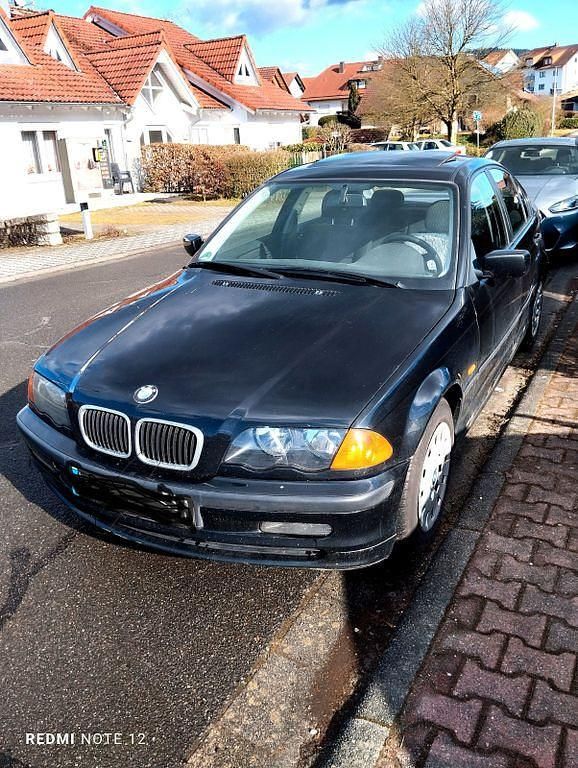 Gebraucht BMW 316 105 PS (77 kW) 1999 Schwarz Limousine