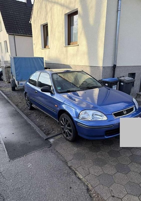 Gebraucht Honda Civic LS 75 PS (55 kW) 1997 Blau Coupé
