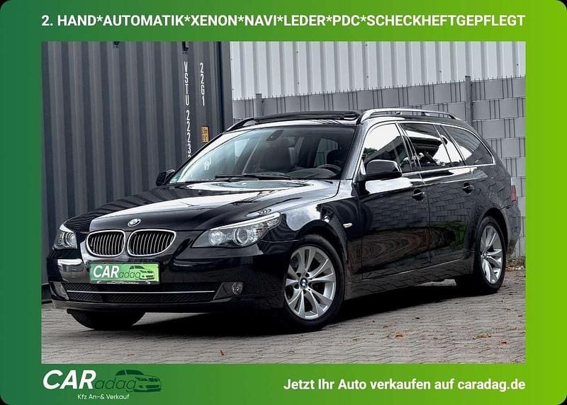 Gebraucht BMW 520 Exclusive 177 PS (130 kW) 2010 Schwarz Kombi
