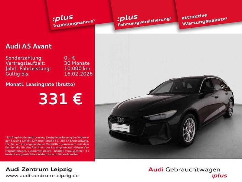 Mythosschwarz metallic Gebraucht 2025 Audi A5 Business Kombi | 43.620 € (Superpreis) - Bild 1/3