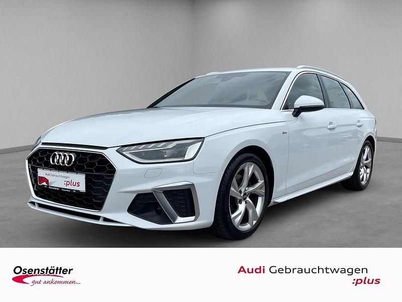Schwarz Gebraucht 2021 Audi A4 S-Line Kombi | 25.430 € (Guter Preis) - Bild 1/4