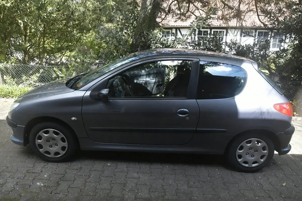 Gebraucht Peugeot 206 75 PS (55 kW) 2009 Silber Kleinwagen