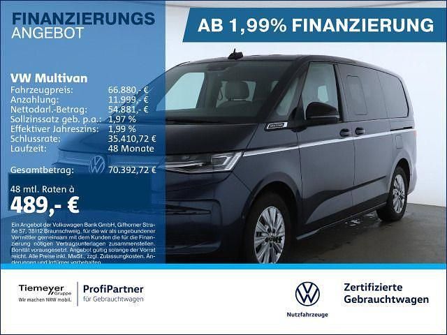 Starlight blue metallic Gebraucht 2025 VW Multivan Style Van | 66.880 € (Superpreis) - Bild 1/4