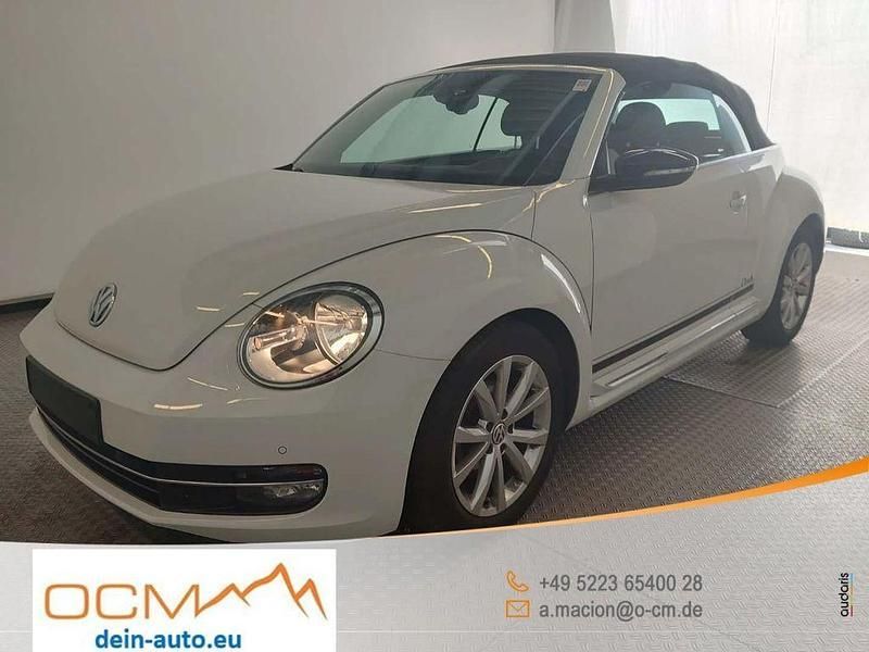 Weiß Gebraucht 2015 VW Beetle CLUB Cabrio | 14.950 € (Fairer Preis) - Bild 1/4