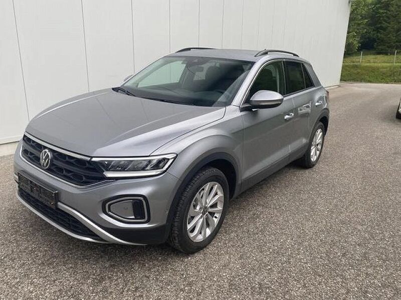 Silber Gebraucht 2024 VW T-Roc Life SUV | 29.149 € (Guter Preis) - Bild 1/4