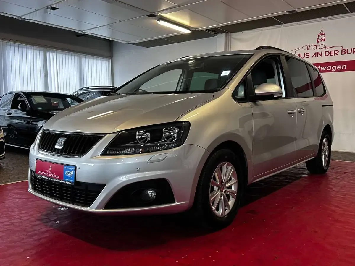 Gebraucht Seat Alhambra Style 140 PS (102 kW) 2012 Silber Van / Kleinbus