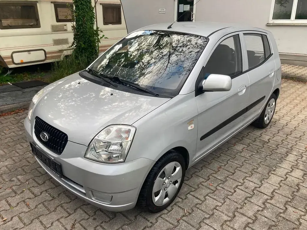 Gebraucht Kia Picanto LX 65 PS (47 kW) 2007 Silber Kleinwagen