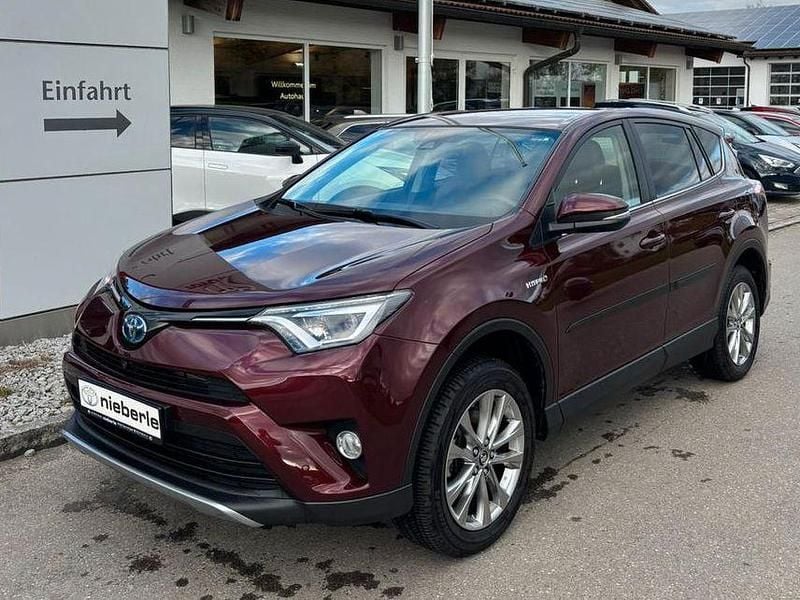 Rot Gebraucht 2016 Toyota RAV4 Hybrid Executive SUV | 21.500 € (Guter Preis) - Bild 1/4
