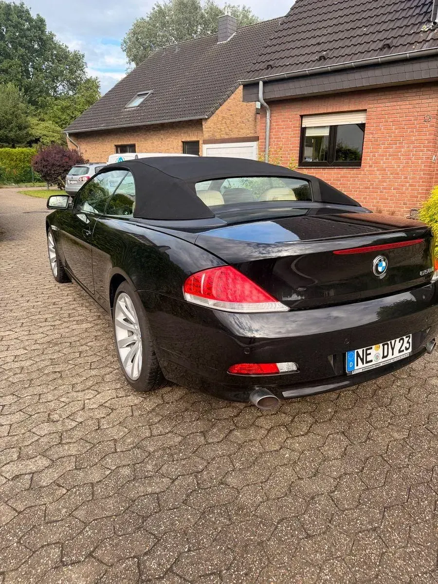 Gebraucht BMW 650 Cabriolet 367 PS (269 kW) 2007 Schwarz Cabrio