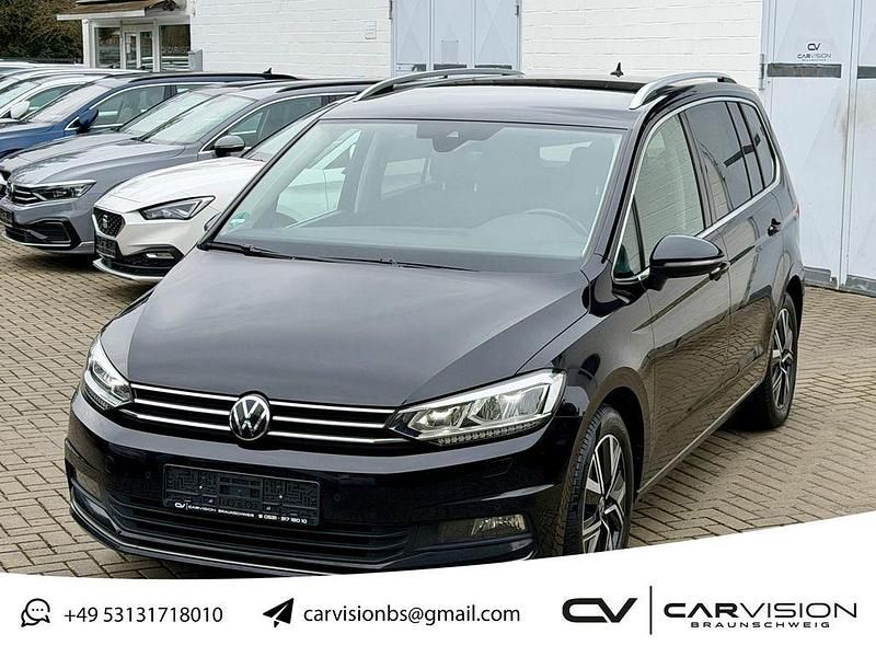 Gebraucht VW Touran Highline 150 PS (110 kW) 2020 Schwarz Van / Kleinbus