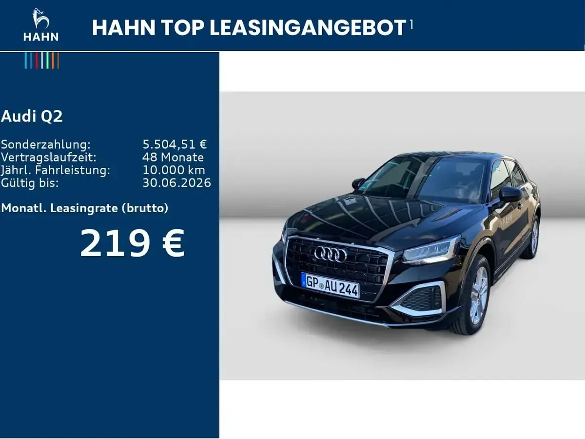 Gebraucht Audi Q2 Advanced Plus 116 PS (85 kW) 2026 Schwarz SUV