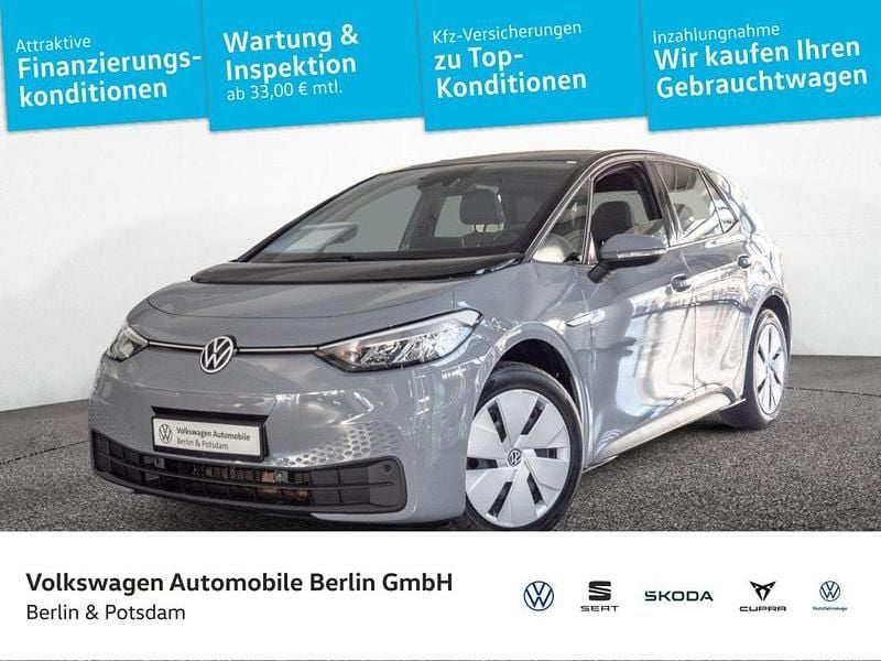Grau Gebraucht 2023 VW ID.3 Pro Performance Kleinwagen | 23.932 € (Superpreis) - Bild 1/4
