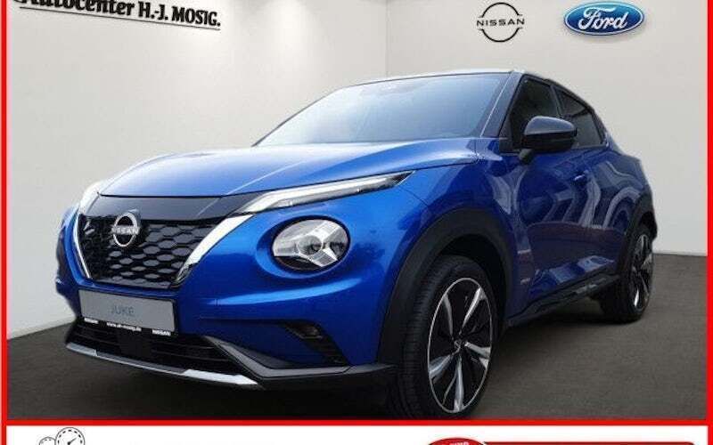 Blau schwarz Neu 2024 Nissan Juke SUV | 30.995 € (Teuer) - Bild 1/4