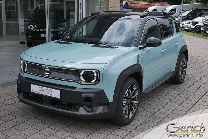 Grün Gebraucht 2025 Renault 4 E-Tech Iconic SUV | 36.429 € (Fairer Preis) - Bild 1/4
