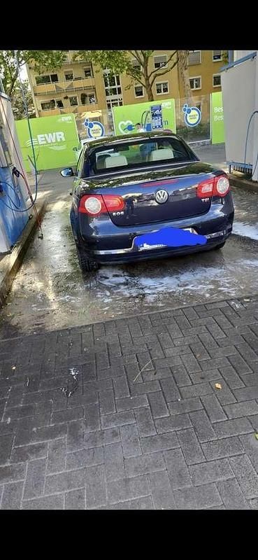 Blau Gebraucht 2008 VW Eos Cabrio | 4.000 € (Superpreis) - Bild 1/4