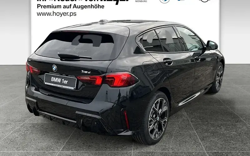 Neu BMW 118 M Sport 150 PS (110 kW) 2025 Schwarz Kleinwagen