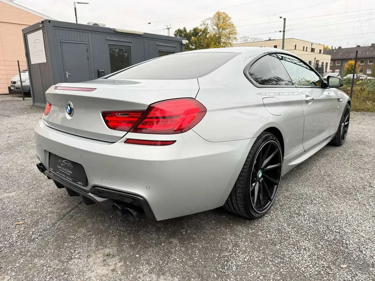 Gebraucht BMW 640 M Sport 313 PS (230 kW) 2014 Glaciersilber Coupé