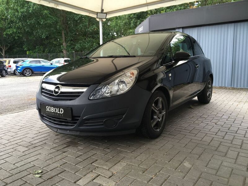 Schwarz Gebraucht 2010 Opel Corsa Edition Kleinwagen | 980 € (Superpreis) - Bild 1/4