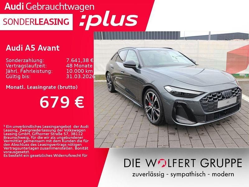 Daytonagrau perleffekt Gebraucht 2025 Audi A5 S-Line Coupé | 75.959 € - Bild 1/4