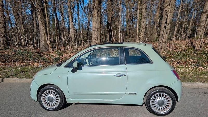 Gebraucht Fiat 500 Lounge 69 PS (50 kW) 2007 Grün Kleinwagen