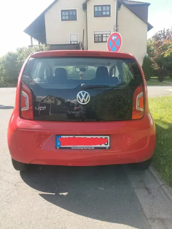 Gebraucht VW up! take up! 60 PS (44 kW) 2015 Rot Kleinwagen