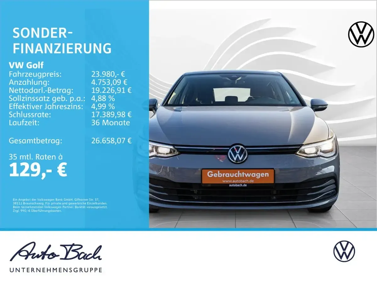 Gebraucht VW Golf VIII Move 131 PS (96 kW) 2024