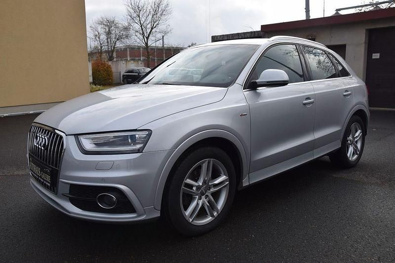 Silber Gebraucht 2014 Audi Q3 S-line plus SUV | 9.999 € - Bild 1/4